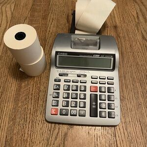 Casio Silver‎ and Black Office Printing Calculator